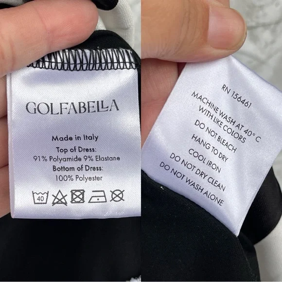 GOLFABELLA SIGNATURE POLO PLISSE DRESS SIZE XS Mini